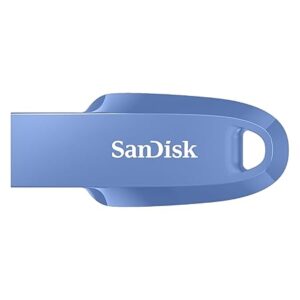 SanDisk Ultra Curve 64GB, USB 3.2, Flash Drive, 100MB/s R, Pendrive, Navy Blue (SDCZ550-064G-I35NB)